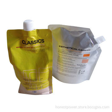 Doypack Bag for Packing Juice, Wine, Cosmetic, Milk and Coffee, Customized Sizes and Designs